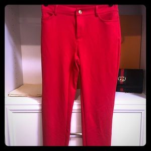 Michael Kors Stretch Woven Skinny Pants